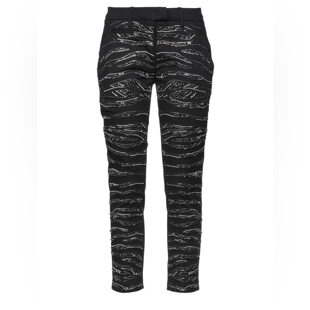 DONDUP. Casual Pants with Rhinestones. Size 28. Mid rise, slightly stretchy.